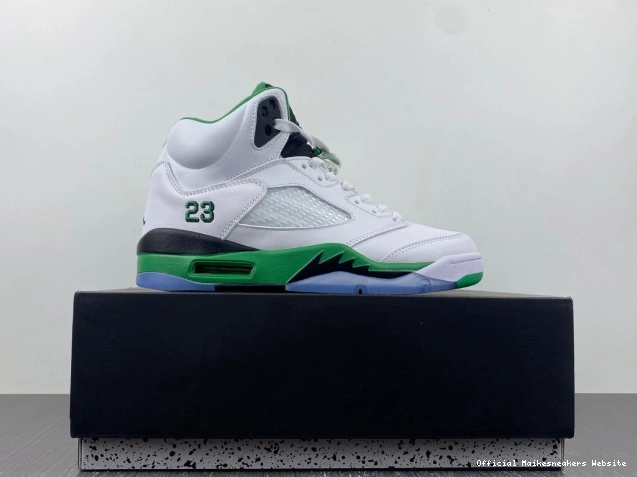 Official Maikesneakers Green Air Jordan Lucky 5 WMNS DD9336-103 0726